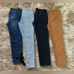 🛑LAST DROP REMOVING SOON🛑Bundle of 4 Jeans